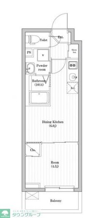 HF西巣鴨レジデンスの物件間取画像